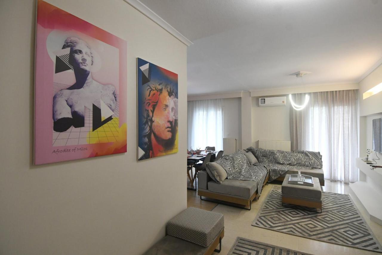 Double A Luxury Apartment テッサロニキ エクステリア 写真